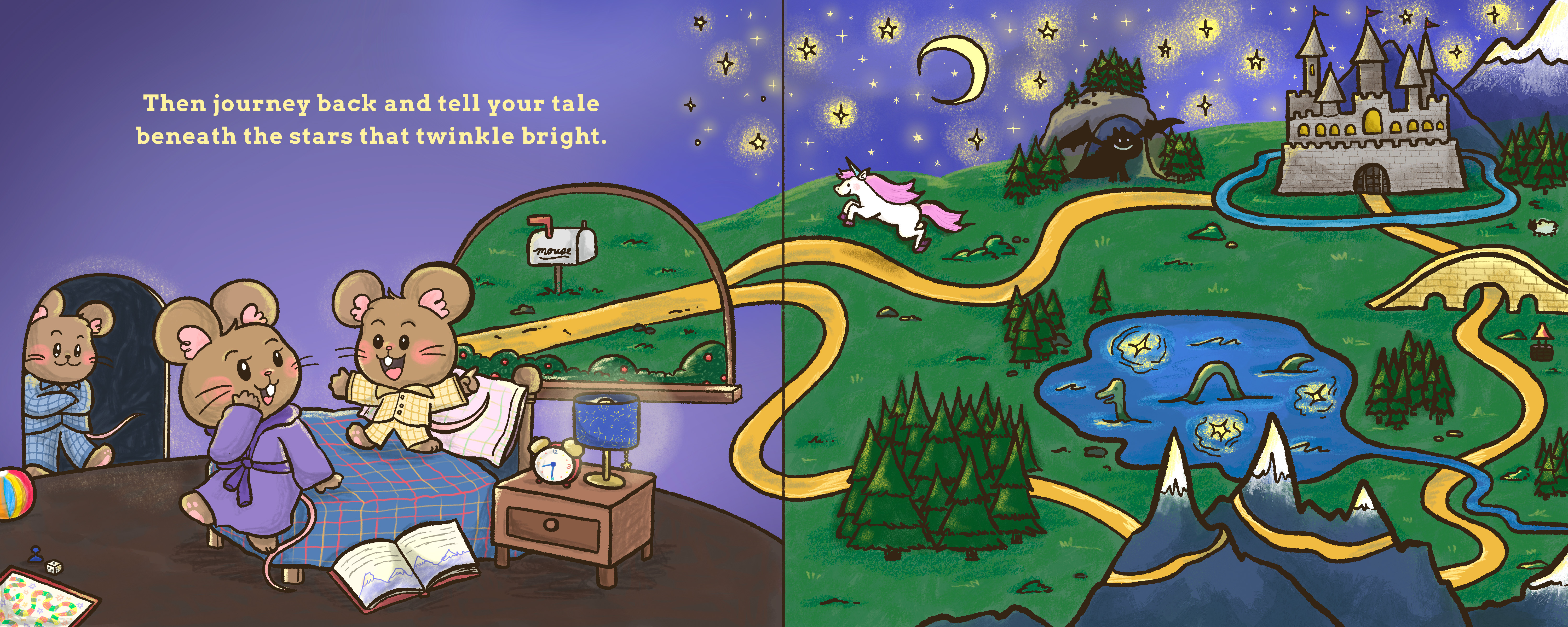 The Hero's Journey - Sample Illustration